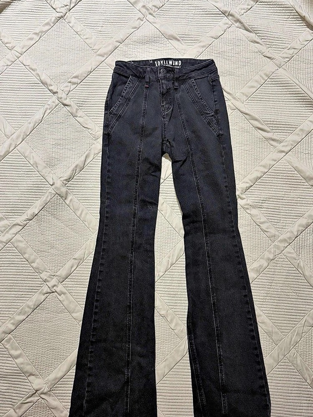 Idyllwind West End Mid Rise Front Seam Rebel Flare Jeans